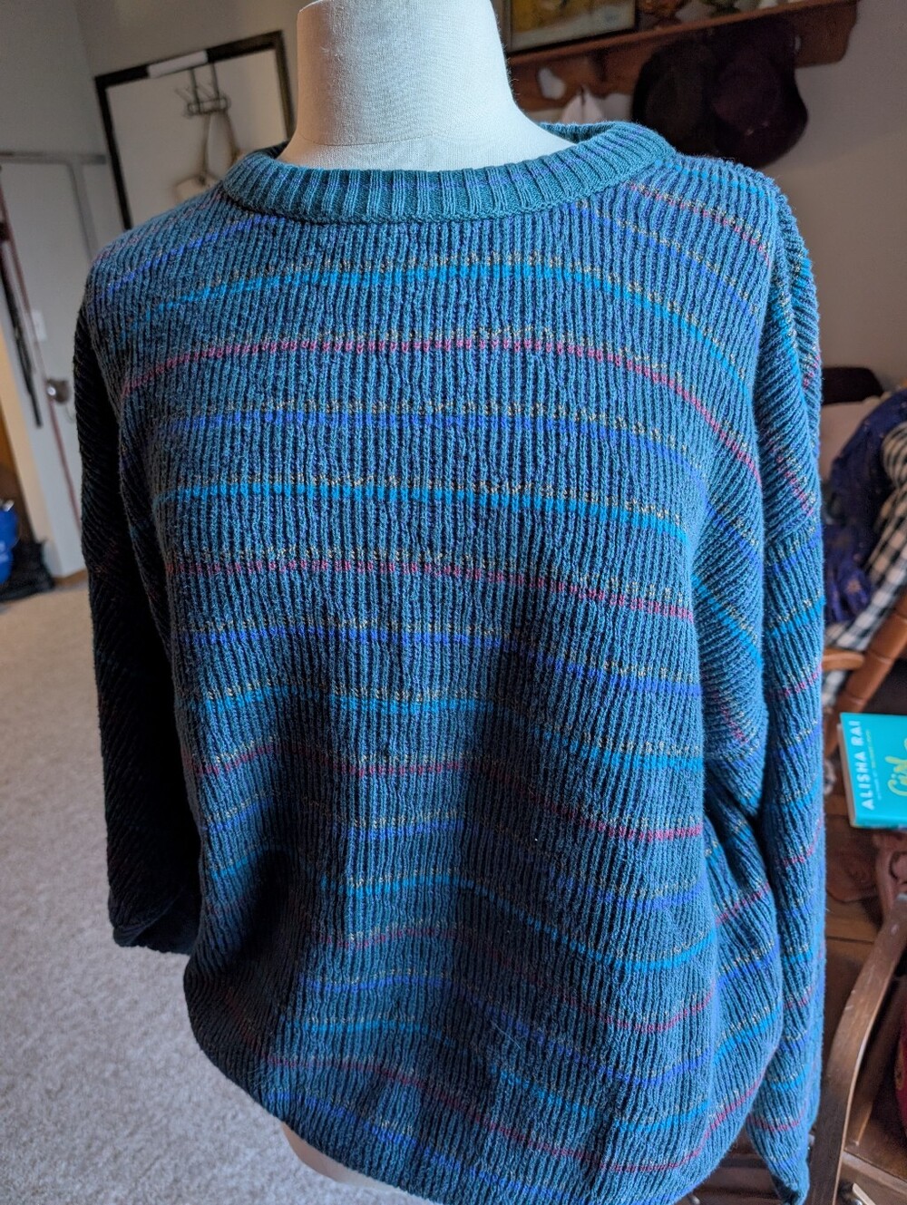 Colours By Alexander Julian Striped Men's Sweater